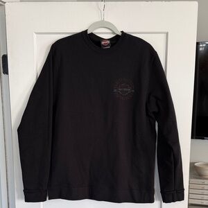 Rare Paris Harley-Davidson Black Crewneck Pullover